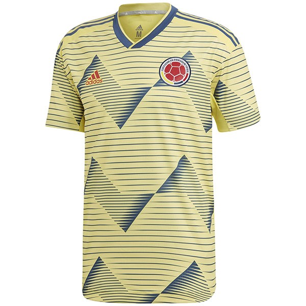 Tailandia Camiseta Colombia 1ª Kit 2019 Amarillo